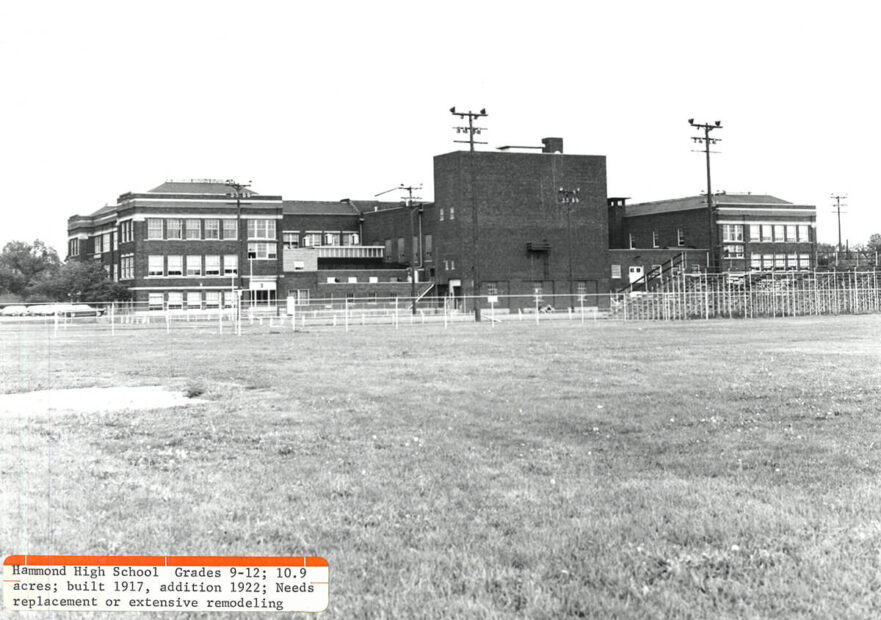 Back side prior to fire, July 1967