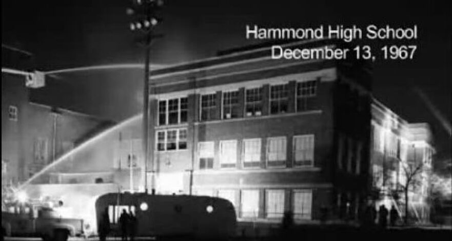 Fire at Hammond High School, 1967