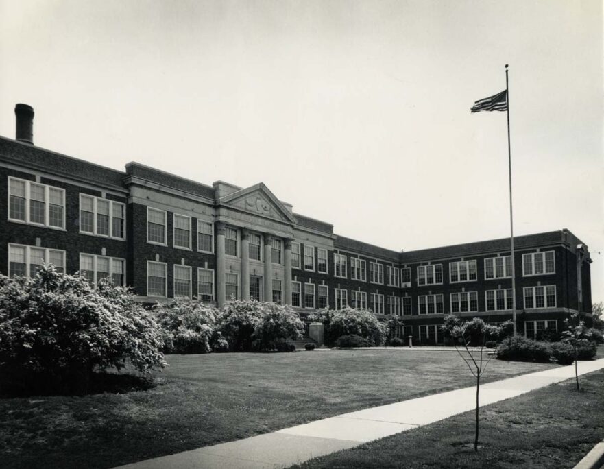 West façade circa 1940