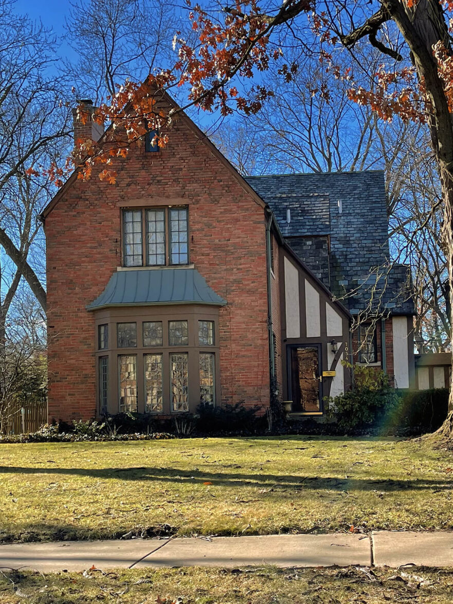 7034 Woodmar Avenue, Tudor Revival, 1927