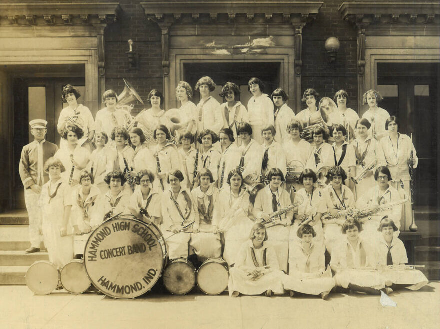 Hammond High School Concert Band, circa 1930