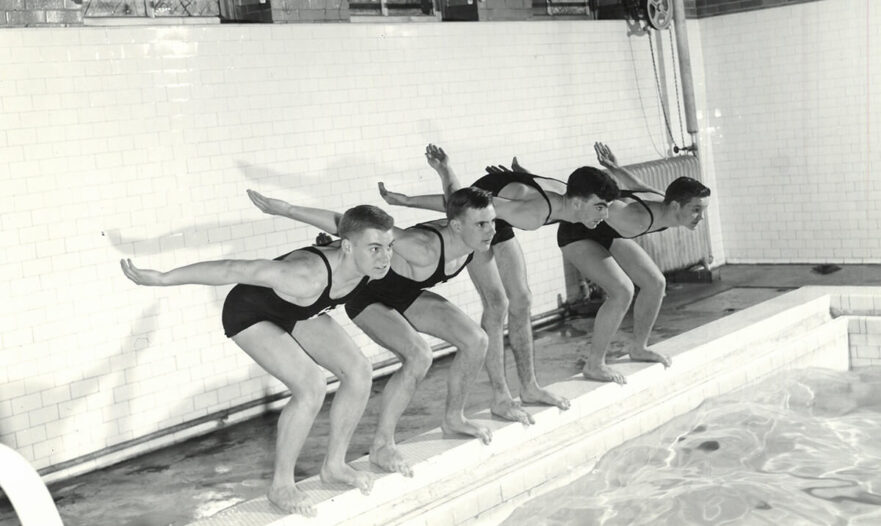 Boy’s Swimming &amp; Diving Champions, circa 1950