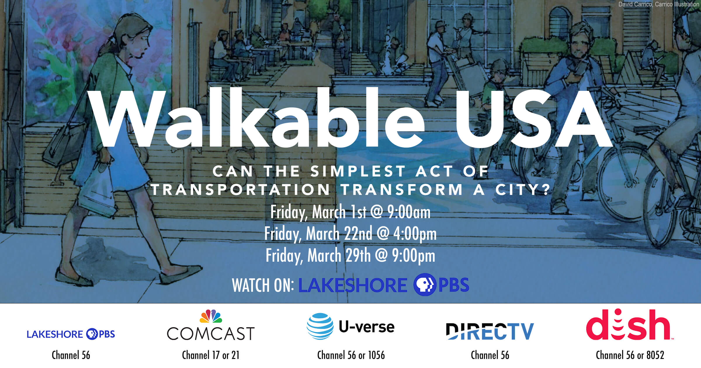 Featured image for “WALKABLE USA Documentary Re-Airs in March”