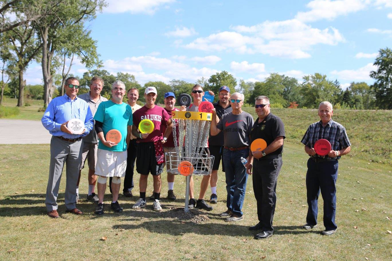 Disc Golf Course Returns to Riverside Park City of Hammond, Indiana