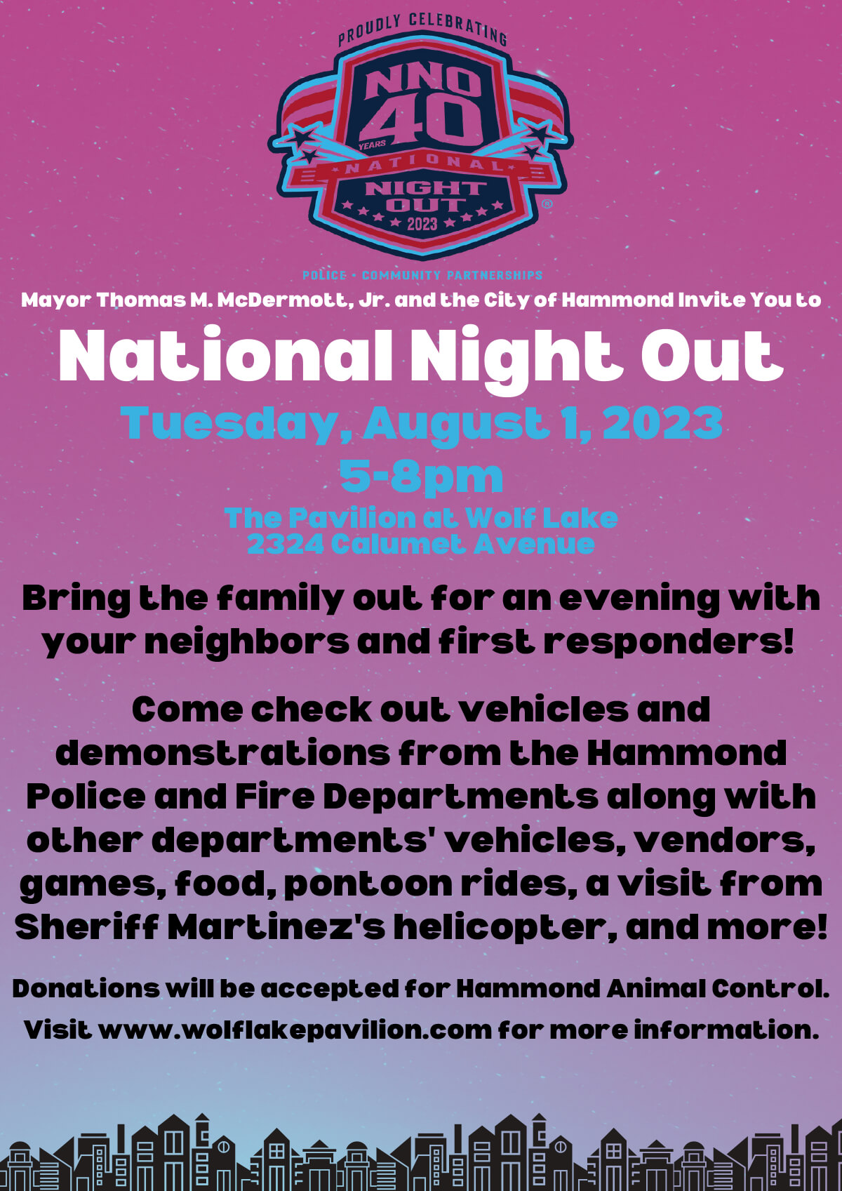 National Night Out City of Hammond, Indiana